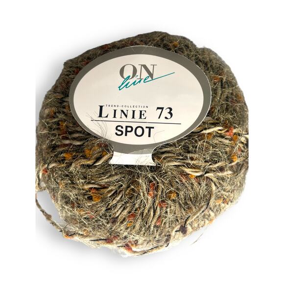 3 Skeins ONLine Linie 73 Spot Yarn | 007 Brown with Gold - Picture 6 of 10